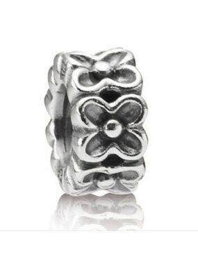 Pandora Retired Sterling Silver Aloha Spacer Bead - 790498